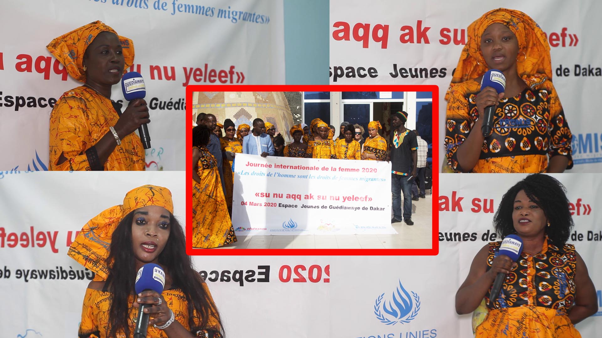 Journée de la femme :Atelier sur les droits des femmes migrantes avec association reste et Réussir(vidéo)