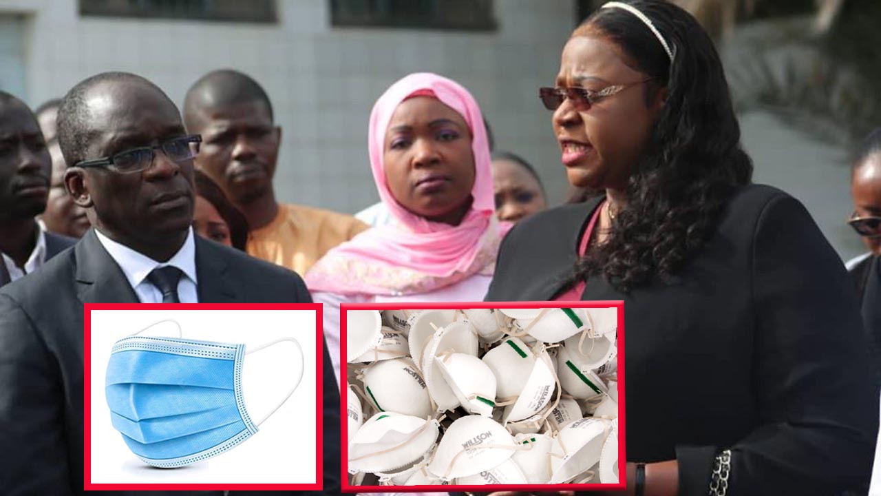 (23 Photos) Lutte contre le Covid 19 : le Ministre de la Jeunesse Néna Fatoumata Tall Distribue plus de 10 000 masques dans la Banlieue « RENDRE OBLIGATOIRE LE PORT DU MASQUE ! « 