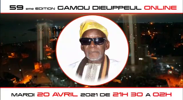 Annonce Gamou Dieupeul Online édition 2021 le Mardi….