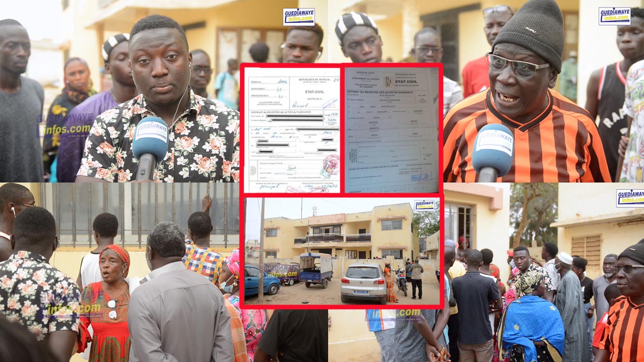 Extrait de Naissance : Le calvaire de la population devant la police Municipale de Guediawaye (vidéo)