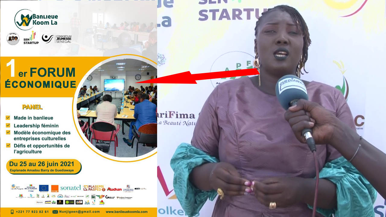 Première Forum économique dans la Banlieue «Banlieue Koom La » avec la Lionne Fatou Kiné Diop(vidéo)