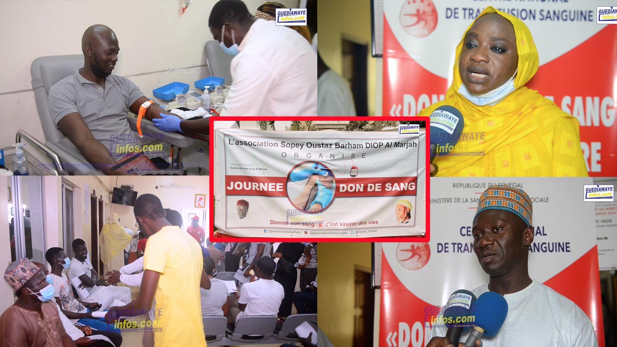 2ème Edition : Journée de don de sang avec L’association de Sopey Oustaz Barham Diop Al Marjah(vidéo)