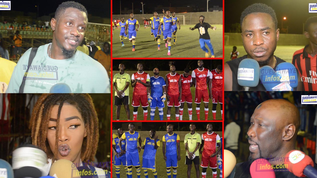 (vidéo) Match Comédien Dakar VS Thiès: La réaction des artistes Bouba ,zozo, Sidy Diop Darro