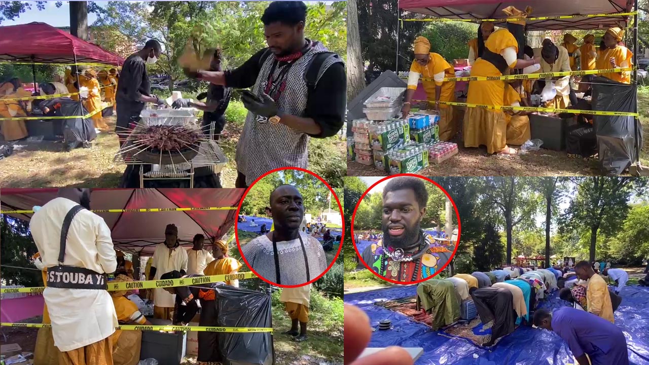 Du jamais vu Magal Touba à New York regarder le Berndé les Talibés(vidéo)