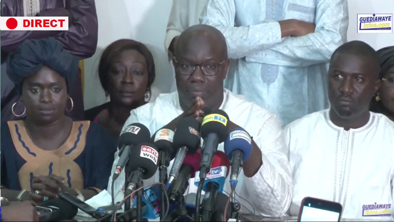 (vidéo)Point de presse du maire Ameth Aïdara qui revient sur la vive tension et avertit.