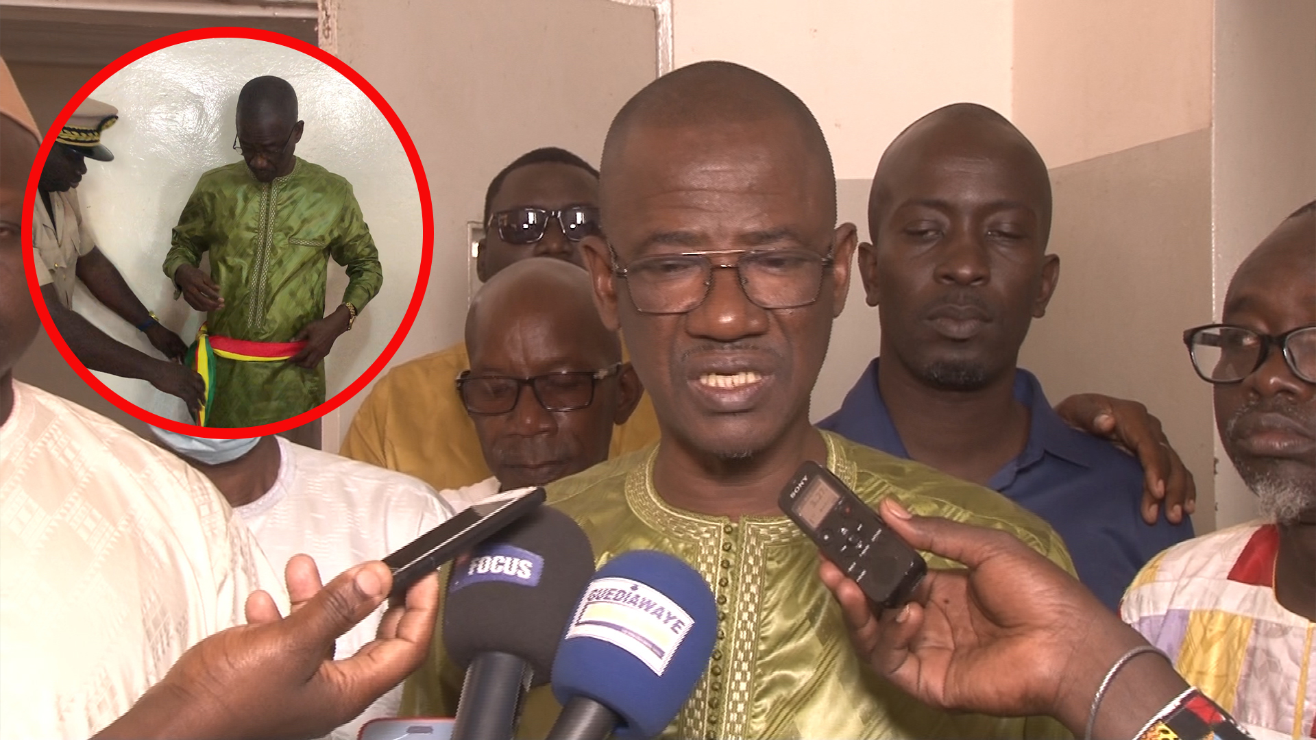 (vidéo)Installation de Mr Baydi Ba Maire réélu de la commune de Medina GOUNASS