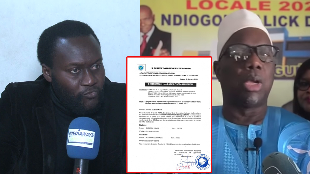 (vidéo) Urgent: Guediawaye : Chamboulement à la grande coalition walu ,le nouveau mandataire connu