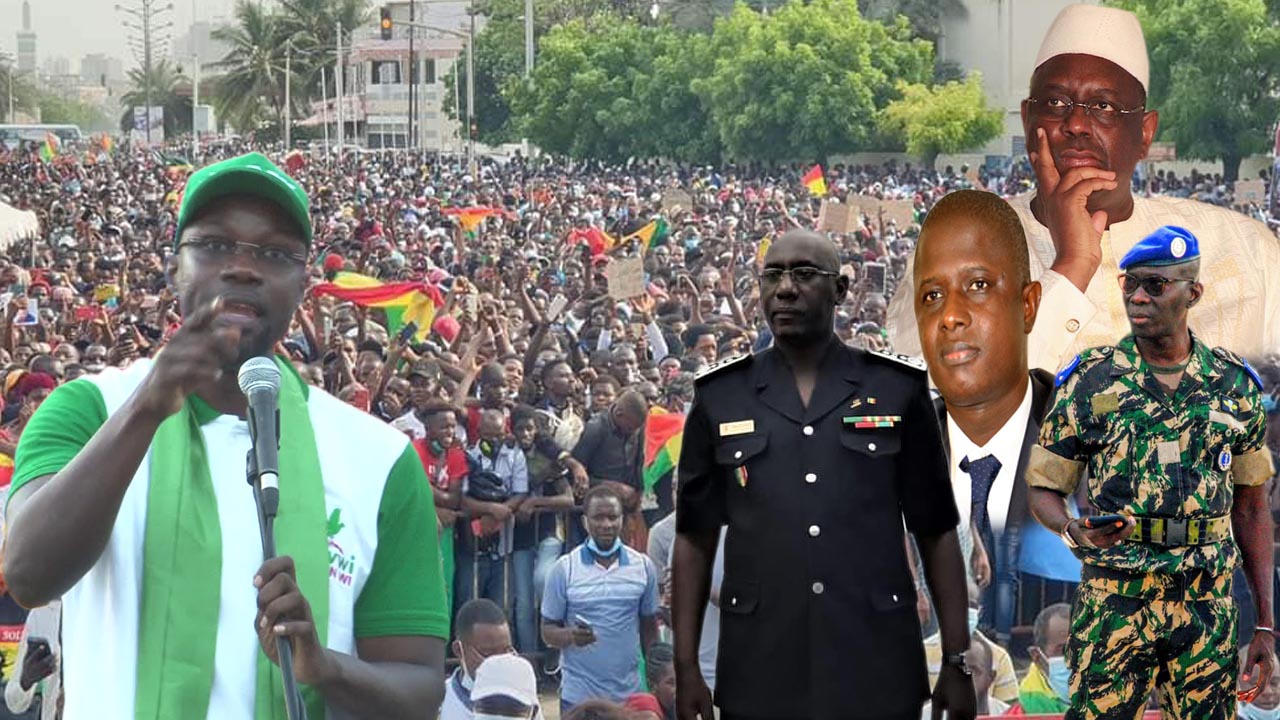 🛑#Rassemble_Yaw| Ousmane Sonko tire sur le général Moussa Fall , commissaire Yade et Antoine Diome