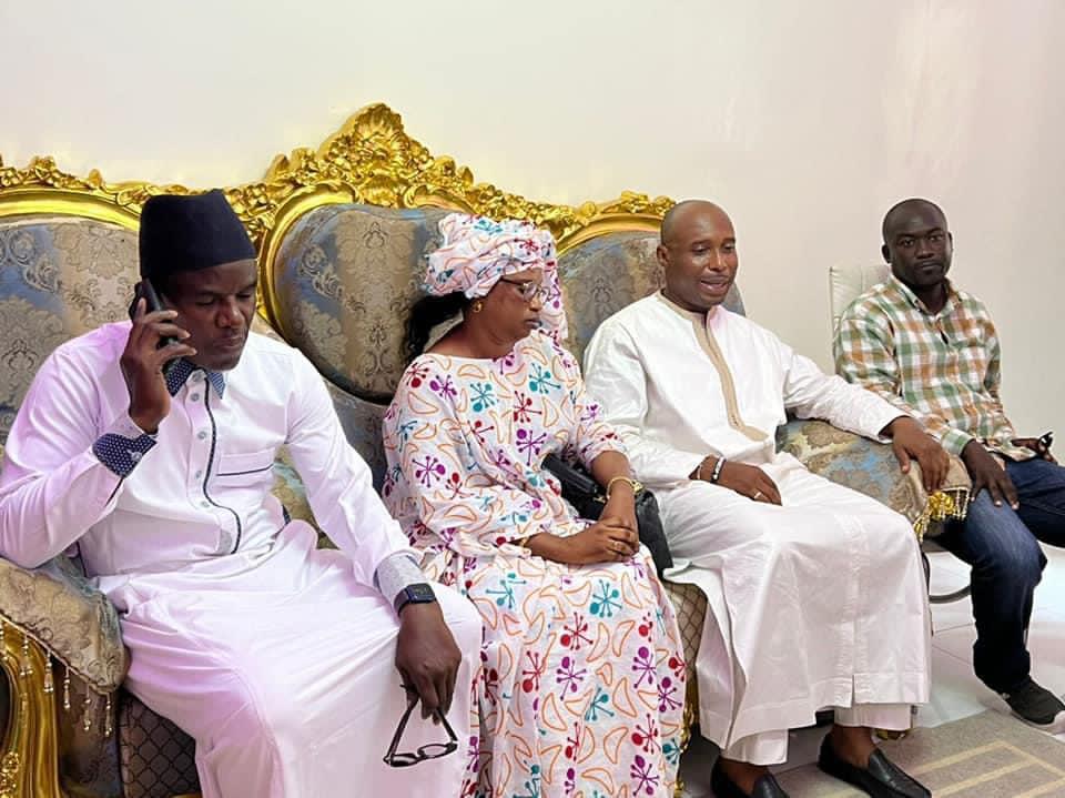 (11 Photos) la visite de Barthélémy Dias aux familles de Ahmed Aïdara, Mame Diarra Famm et Déthié Fall