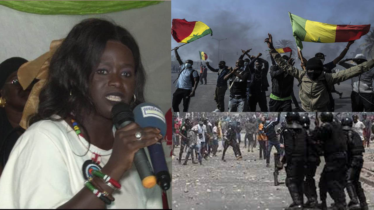 (vidéo) Urgent : Marche du 17 Khadija Mayor «Tout le peuple Sénégalais, l’heure de la révolution a sonnée.»
