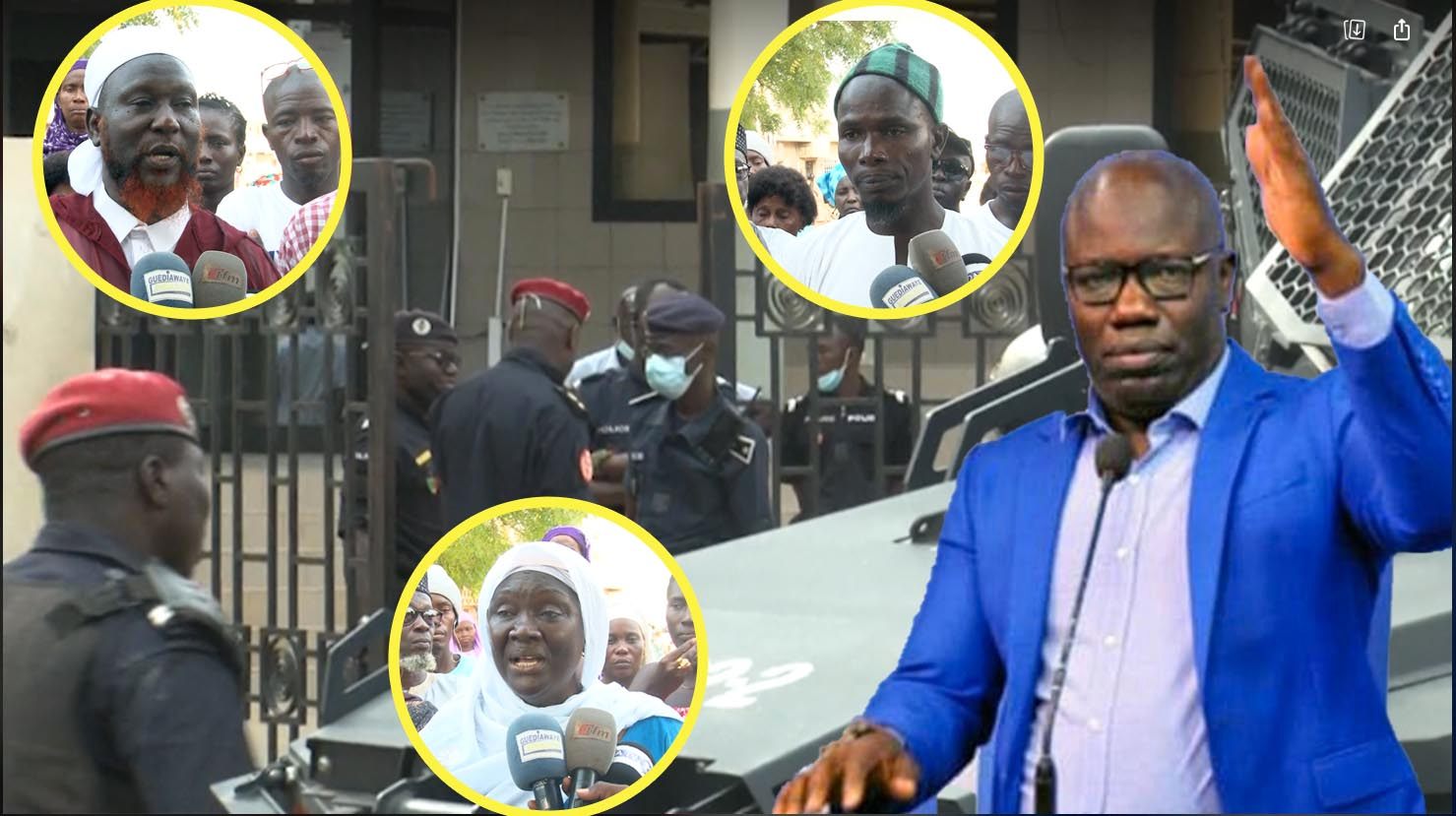 (vidéo) Urgent :Les voisins du Maire Ahmed Aidara exigent sa libération immédiate sans condition…