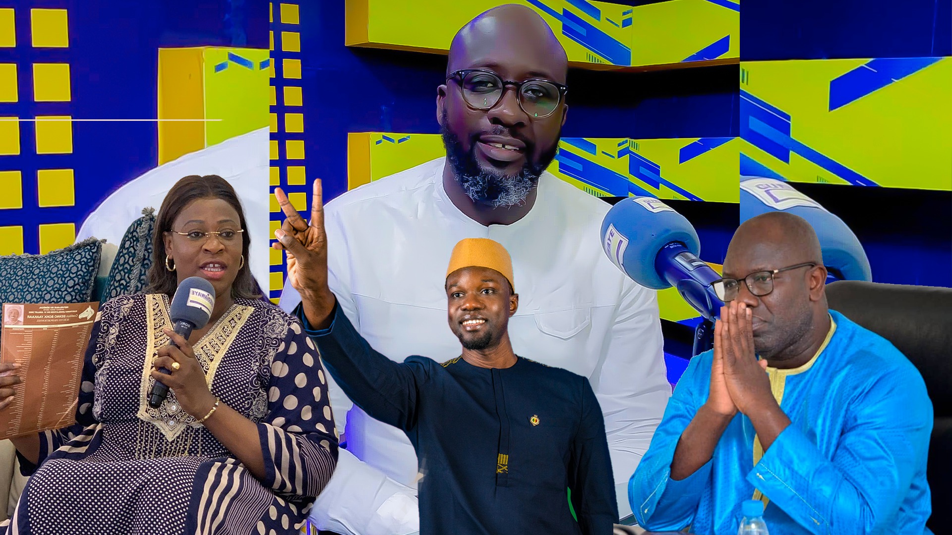 (vidéo) : INVITE DE LA REDACTION _Mamadou Ndiaye président du mouvement  fraternité entreaide définit la bonne politique et raille l&rsquo;opposition…