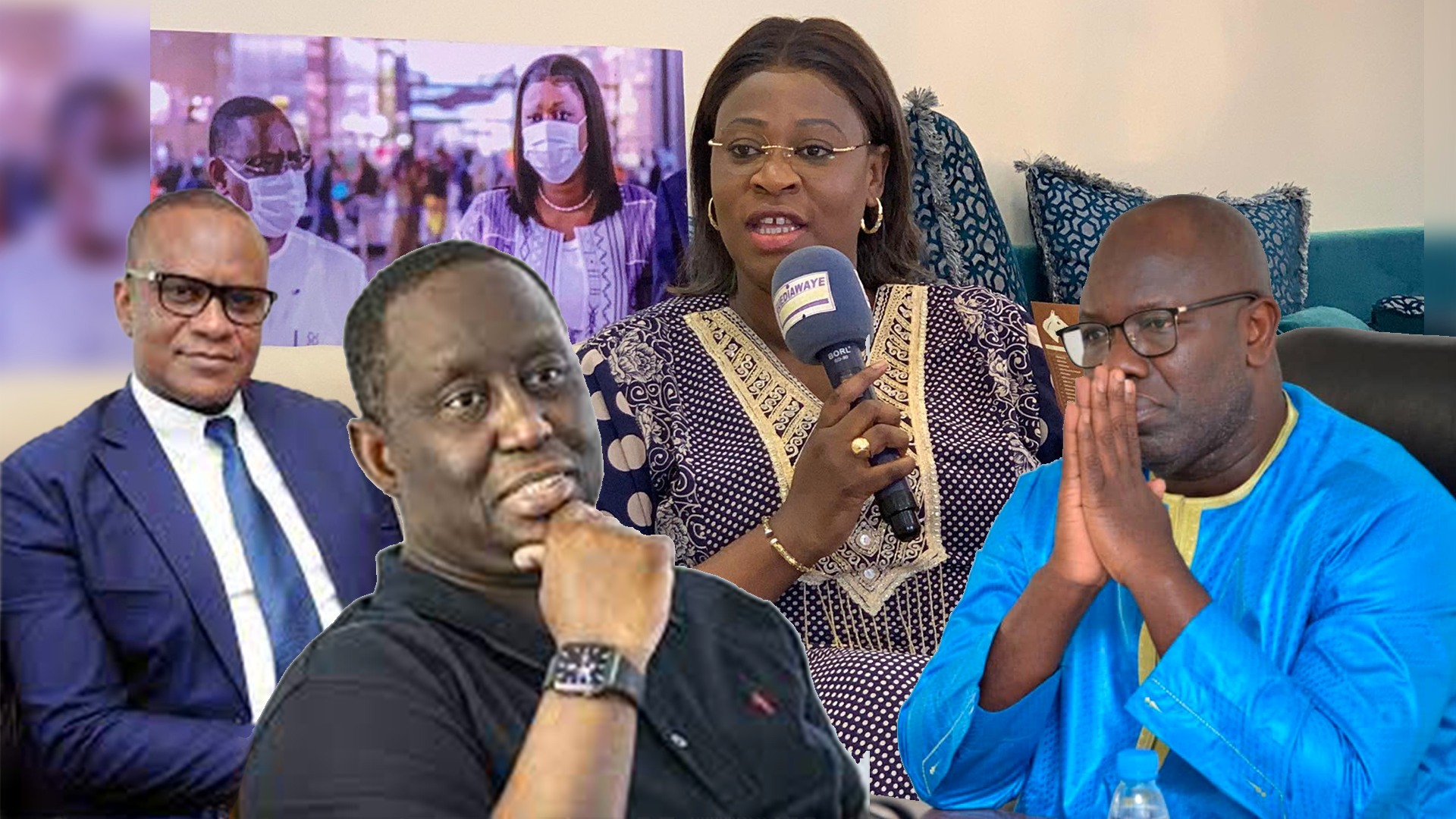 (vidéo) SAMA CANDIDAT – Nene Fatouma Tall a coeur ouvert..Ahmed Aïdara amna louko doy