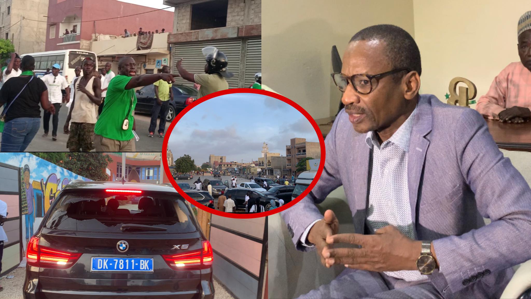 (vidéo) vi0lance entreYEWI et BBY à Wakkhinane Racine TALLA met en garde Ahmed aidara et annonce une plainte