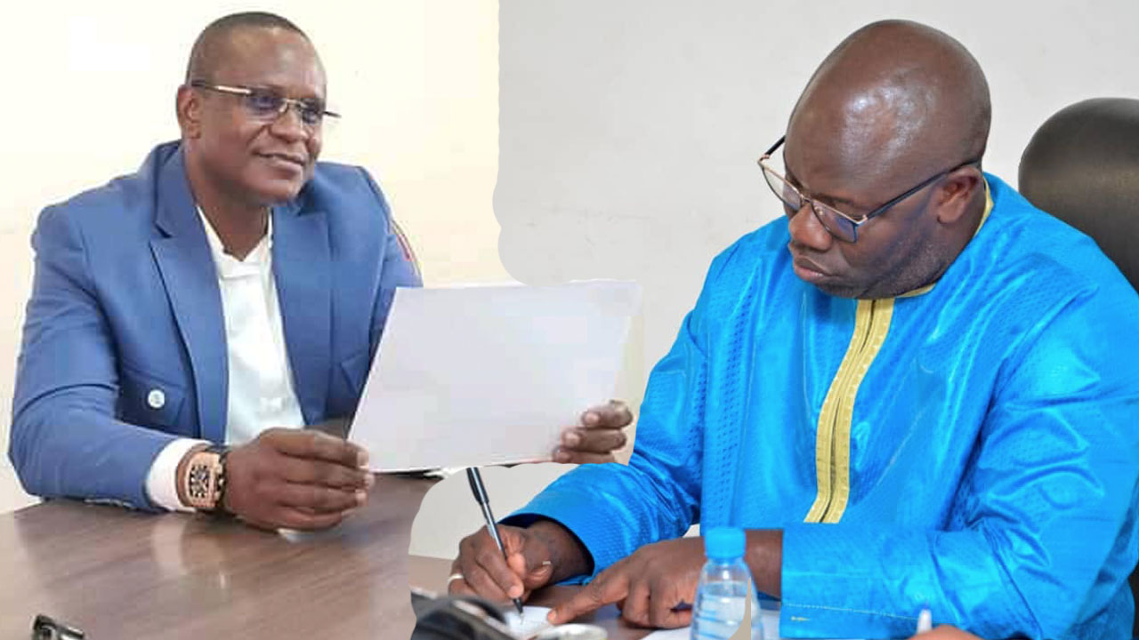 LITIGE AUTOUR DE LA GESTION DU STADE IBRAHIMA BOYE : Une délégation de GUÉDIAWAYE FC a rencontré Monsieur le Maire Ahmed Aidara