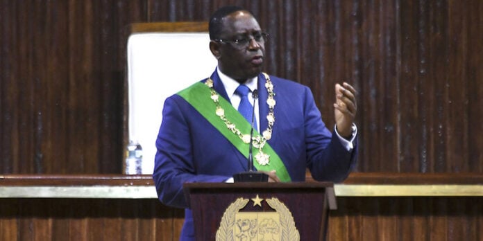 2 Avril 2019, le président Macky Sall prête serment pour son second mandat