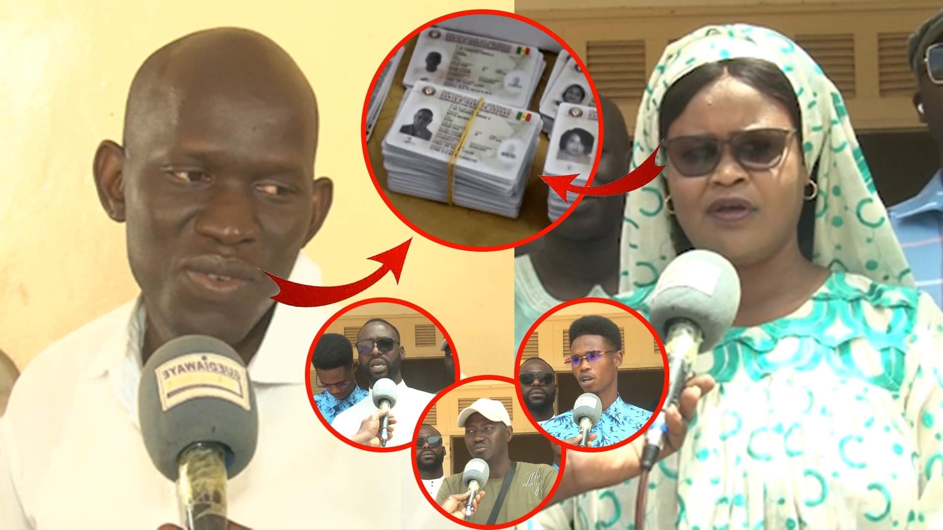 (Vidéo): Guediawaye- Révision liste électorale 2023 les jeunes envahissent en masse les centres pour s&rsquo;inscrire