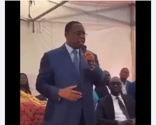 « GRÂCE À NOTRE TRAVAIL, NOUS NOUS MAINTIENDRONS AU POUVOIR… », MACKY SALL