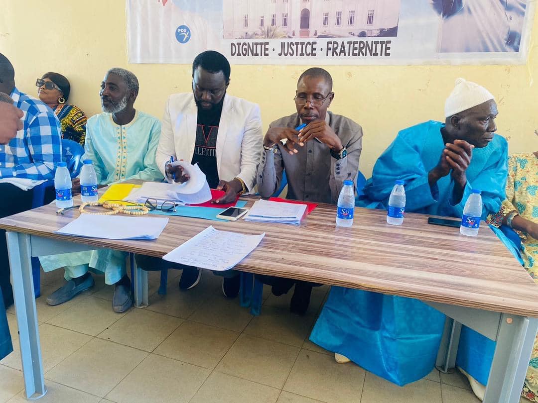 (10 Photo ) VALIDATION DES STRUCTURES INTERNES DE LA FÉDÉRATION PDS GUEDIAWAYE.