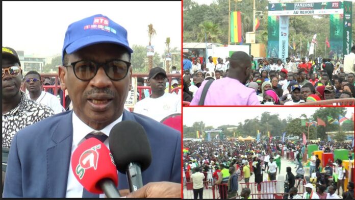 Racine Talla, DG de la RTS « sonkorisé » au FanZone de la Corniche