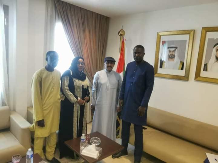 Sam Notaire et Emirats Arabes Unis collaborent. C&rsquo;est le Maire Aminata Kanté qui accueille le chargé des affaires des Emirats Arabes Unis.