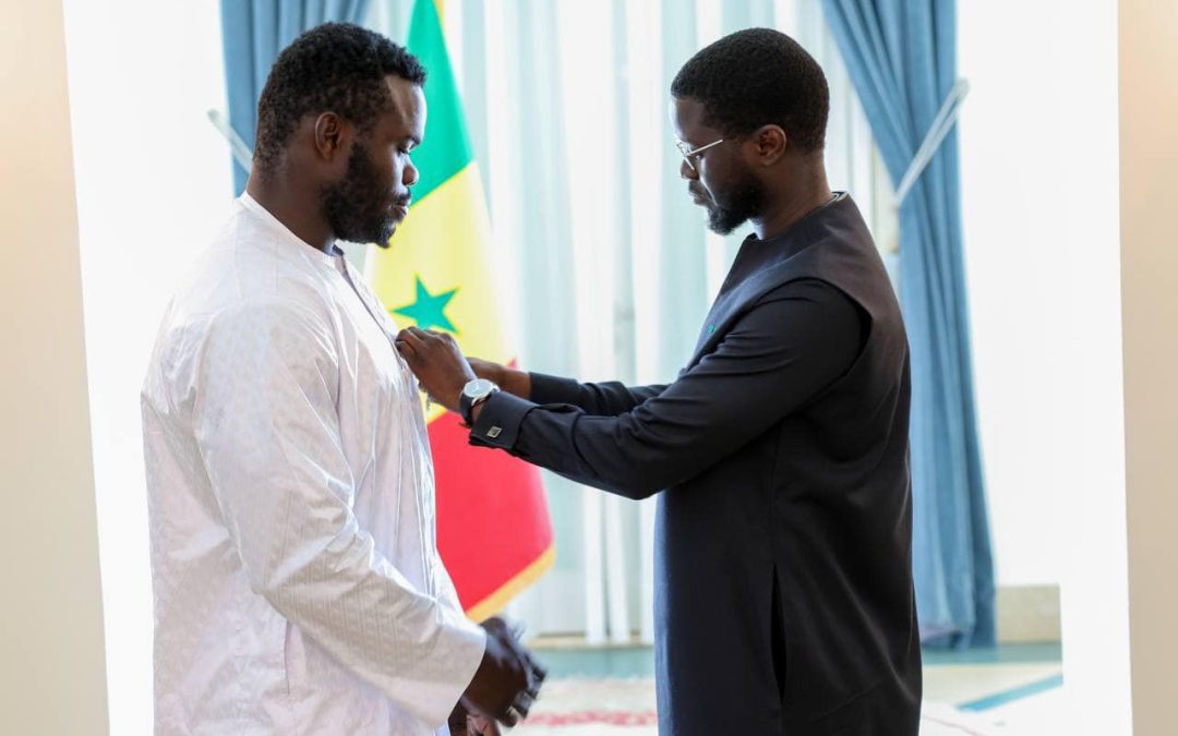 Le Président Bassirou Diomaye Faye honore Reug Reug et Mouhamed Tafsir Ba pour leurs exploits sportifs - Guediawayeinfos