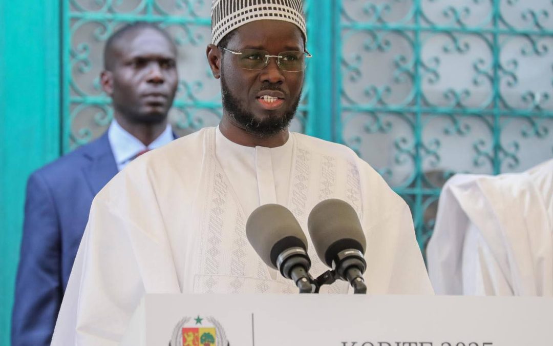 Bassirou Diomaye Faye célèbre la fête de Korité dans la ferveur et appelle à l’unité nationale