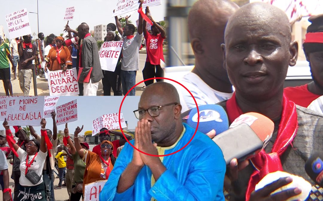 (Video) Guédiawaye : les acteurs culturels en sit-in contre le maire Ahmed Aïdara