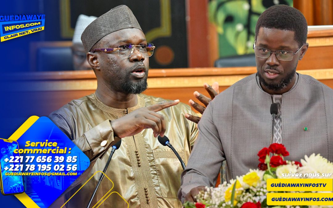 Remaniement ministériel au Sénégal : le Président Bassirou Diomaye Faye met fin aux fonctions du Premier ministre Ousmane Sonko