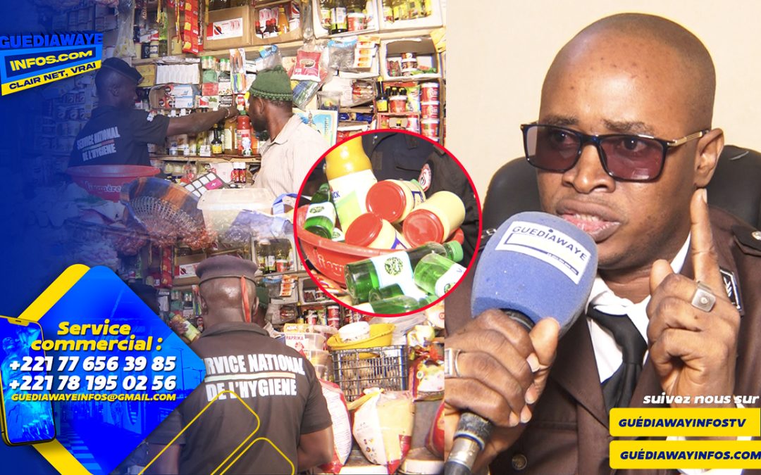 Tabaski 2026 : Le commandant Gueye alerte sur les produits périmés vendus dans les marchés de Guédiawaye