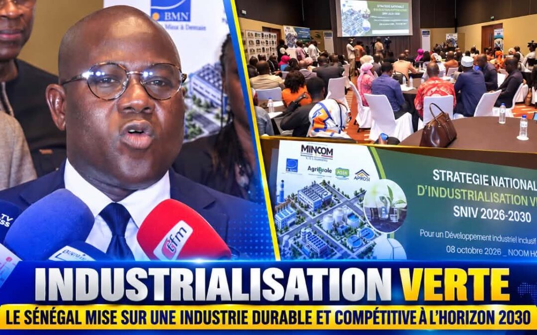 Industrialisation verte : Le Sénégal mise sur une industrie durable et compétitive à l’horizon 2030
